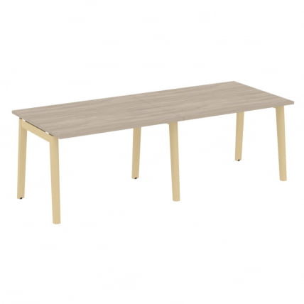 Стол переговорный (2 столешницы) ONIX WOOD OW.PRG-2.2 Дуб Аттик/Светлый_0
