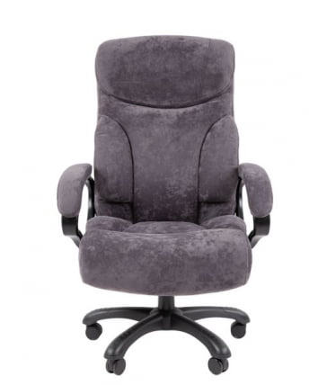 Офисное кресло CХАИРМАН ДОМ (Хоме) 401 Темно-серый / CHAIRMAN (Home)_1