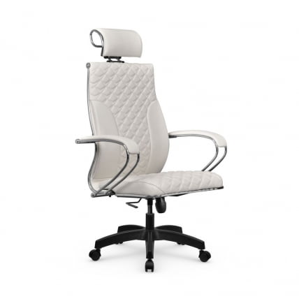Кресло руководителя Metta L 2c 44C/K116 Infinity Easy Clean (MPES) Комплект 8 Белое_0