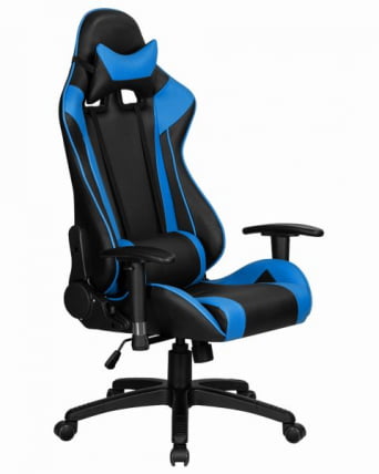 Кресло игровое DOBRIN BRIAN (черно-синее)_0
