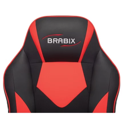 Кресло компьютерное BRABIX Game GM-017 Черное/красное_4