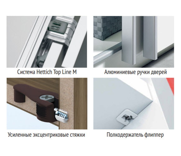 Шкаф-купе трехдверный Прайм 1800 ДСП/Белое стекло/ДСП Белый снег_1