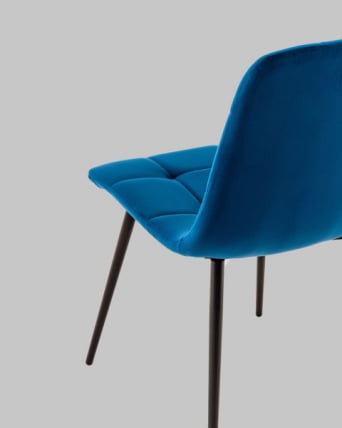 Стул Одди НЕВ велюр синий / NEW_7