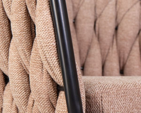 Стул барный DOBRIN LEON (коричневая ткань (LAR 275-3)) 2 шт_8