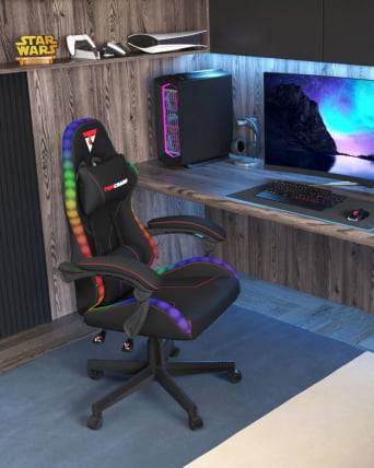 Кресло спортивное ТопЧаирс Друид черный / TopChairs Druid_16