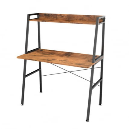 Компьютерный стол ЕУРЕКА ЕРК-ЛД-43ВП Бровн / EUREKA ERK-LD-43VP Brown_2