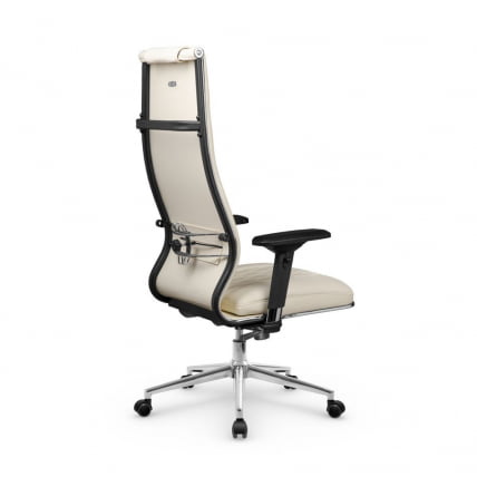 Кресло руководителя МЕТТА L 1m 50M/4D Infinity Easy Clean (MPES) Комплект 7 Молочное_3