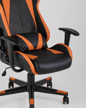 Геймерское кресло TopChairs Gallardo Оранжевый_6