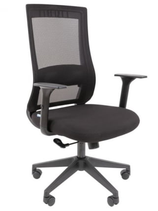 Офисное кресло CХАИРМАН 500 ЛТ (ЛТ) Б/П ткань Черный / CHAIRMAN (LT)_0