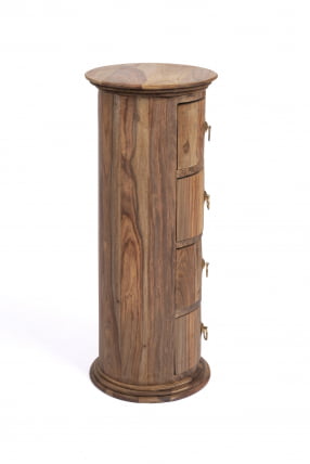 Тумба Бомбей - 0768 палисандр, 71хД28,5см, Натурал тинтед (натуральный тонированный) / 71хD28,5см, Natural tinted_2