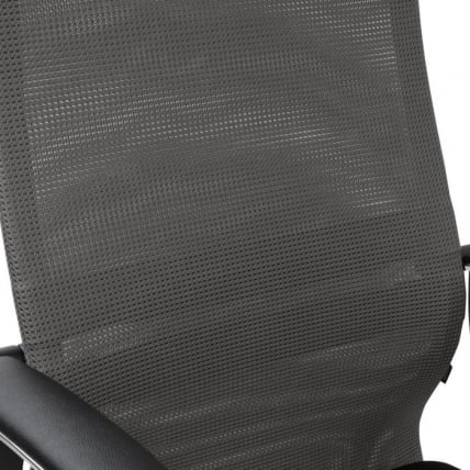 Кресло руководителя BRABIX PREMIUM Ultimate EX-801 хром Черное/серое_14