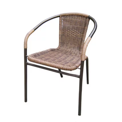 Плетеный стул из искусственного ротанга Асоль TLH-037AR3 Cappuccino_0