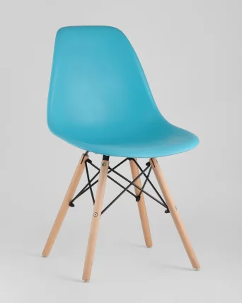 Стул Еамес ДСВ 4 шт. Бирюзовый / Eames DSW_1