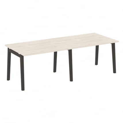 Стол переговорный (2 столешницы) ONIX WOOD OW.PRG-2.2 Денвер Светлый/Темный_0