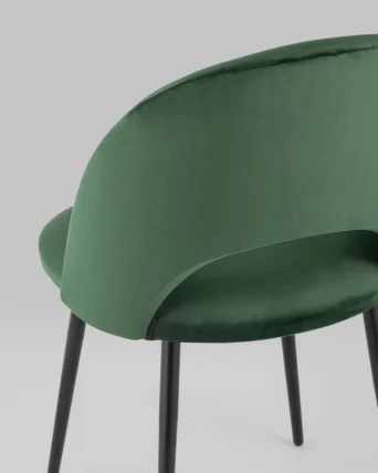 Стул Меган велюр Зеленый_5