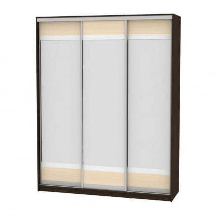 Шкаф-купе B-220х180х60-2(Венге-ДМ-D10D10D10)_0