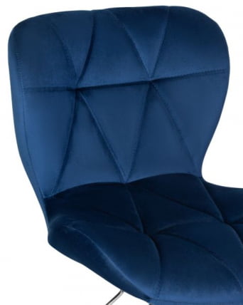 Стул барный DOBRIN BARNY (синий велюр (MJ9-117)) 2 шт_8
