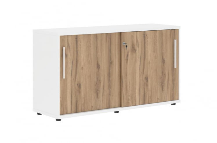 Шкаф с дверьми-купе EDIS ELC 1343 Дуб Денвер светлый Белый Белый_0