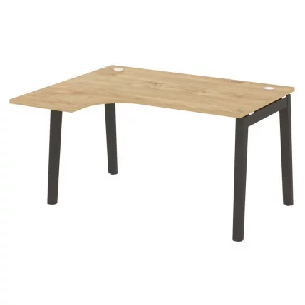 Стол эргономичный левый ONIX WOOD OW.SA-3(L) Тиквуд Светлый/Темный_0