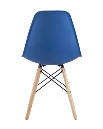 Стул Eames Style DSW синий (разборный каркас)_3