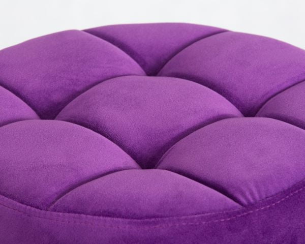 Табурет барный DOBRIN BRUNO BLACK (фиолет велюр (MJ9-58)) 2 шт_2