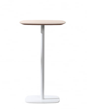 Стол барный Форм 60*60 Светлое дерево/белый / Form_0