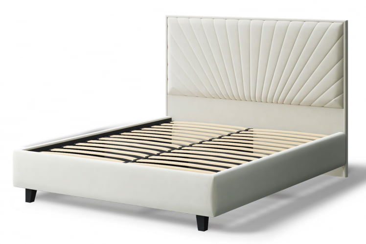 Кровать Леона, 2000 кс 1400 мм, серо-белый / x_1