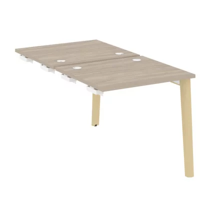 Стол-приставка двойной к опорным элементам ONIX WOOD OW.D.SPR-0.7 Дуб Аттик/Светлый_0