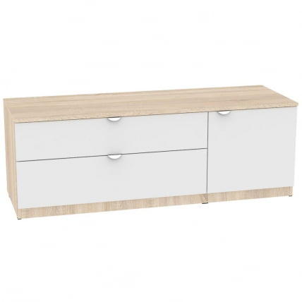 Комод Калисто(K53)475х1352х468ручкаторцеваяTR-2(ДСС-Белый)_0