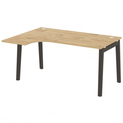 Стол эргономичный левый ONIX WOOD OW.SA-4(L) Тиквуд Светлый/Темный_0