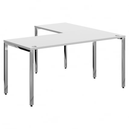 Стол угловой левый XTEN GLOSS XGCT 1615 L Белый_0