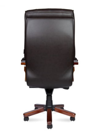 Кресло офисное Боттичелли P2338-L0828 leather Темно-коричневая_4