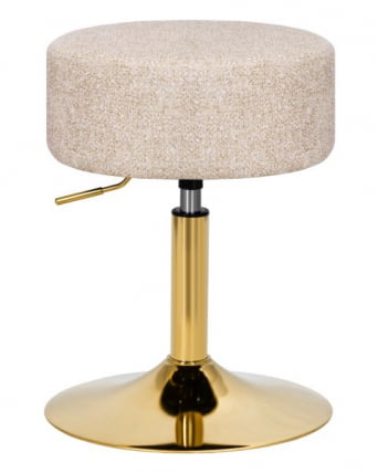 Пуф ДОБРИН ДЭННИ ГОЛД (бежевый твид (ЛЕО26)) / DOBRIN DANNY GOLD (LEO26))_0