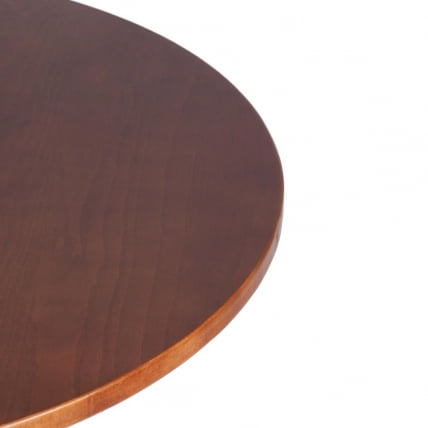 Стол THONET (mod.T9108) дерево вяз, 100х75 см, Темный Орех (№5)_6