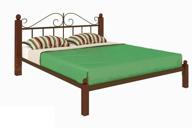 Кровать Диана Lux 1600х1900 Коричневая_0