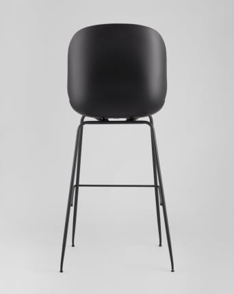 Стул барный Beetle Lite PU со спинкой Серый_5