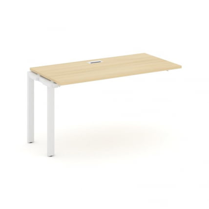 Проходной наб. элем. Стайл Проджект СН-59П.ОНРС-022 Акация Лорка/Металл Белый/Белый Заглушка 1180*80 / SN-59P.ONRS-022_0