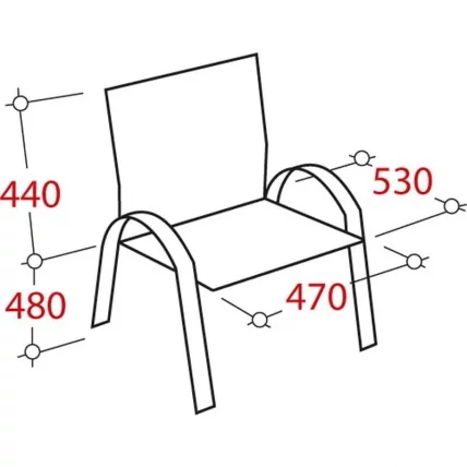 Конференц-кресло Echair-422 KR 325295 Черное_2