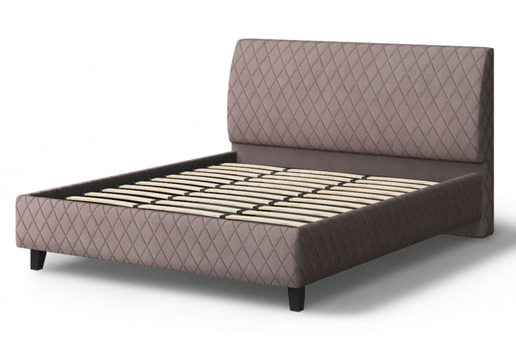 Кровать Хилтон, 2000 кс 1600 мм, кофе / x_2
