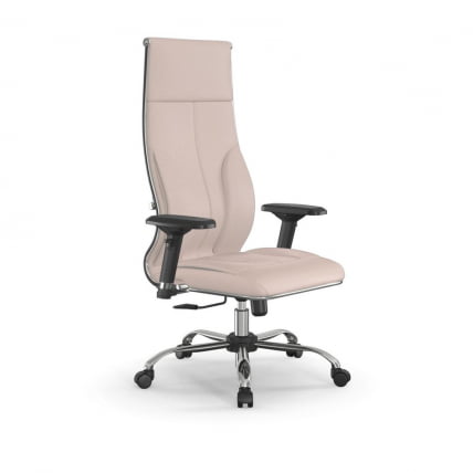 Кресло руководителя Мetta L 1m 46/4D Infinity Easy Clean (MPES) Комплект 5 Молочное_0