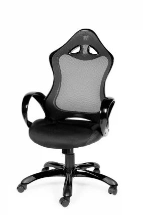 Кресло офисное Тесла CX0398H01 Full Black_0