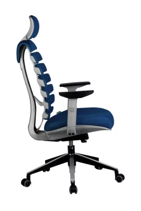 Кресло оператора Riva Chair SHARK Синий_2