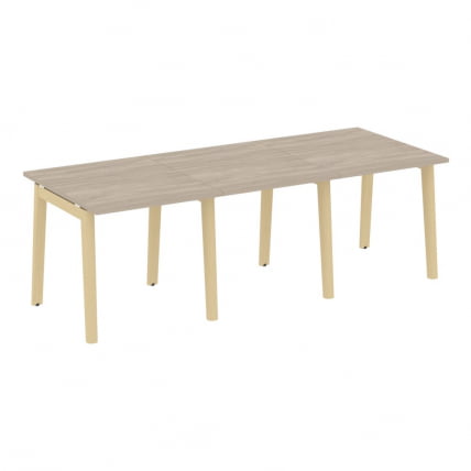 Стол переговорный (3 столешницы) ONIX WOOD OW.PRG-3.0 Дуб Аттик/Светлый_0