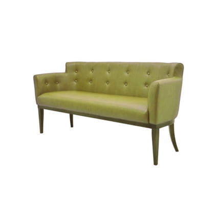 Трехместный диван с пуговицами и пиковкой Леонардо C-05/6 / C-05/6_3