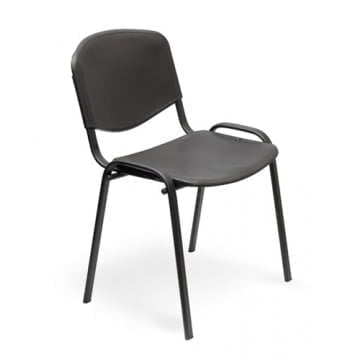 Стул ZP_UP_EChair Rio ИЗО чёрн пластик черный 573676_0