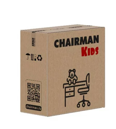 Детское кресло CХАИРМАН КИДС 104 Блаcк НЛО / CHAIRMAN KIDS Black_5