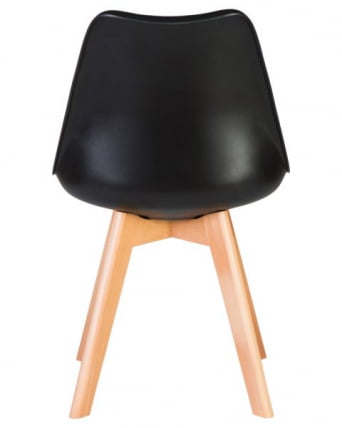 Стул обеденный ДОБРИН ДЖЕРРЙ СОФТ (ножки светлый бук, цвет сиденья черный (Б-03)) 4 шт / DOBRIN JERRY SOFT (B-03))_6