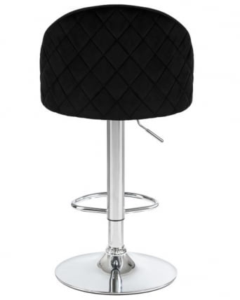 Стул барный ДОБРИН МИЛАНА (черный велюр (МДЖ9-101)) 2 шт / DOBRIN MILANA (MJ9-101))_5