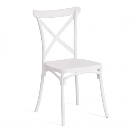 Стул CROSS (mod. PL24) пластик, 48 х 58 х 89 см, White (белый) 11954_0