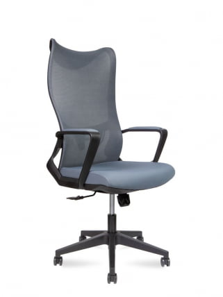 Кресло офисное WAVE AM3-H(BLACK) Серый_0